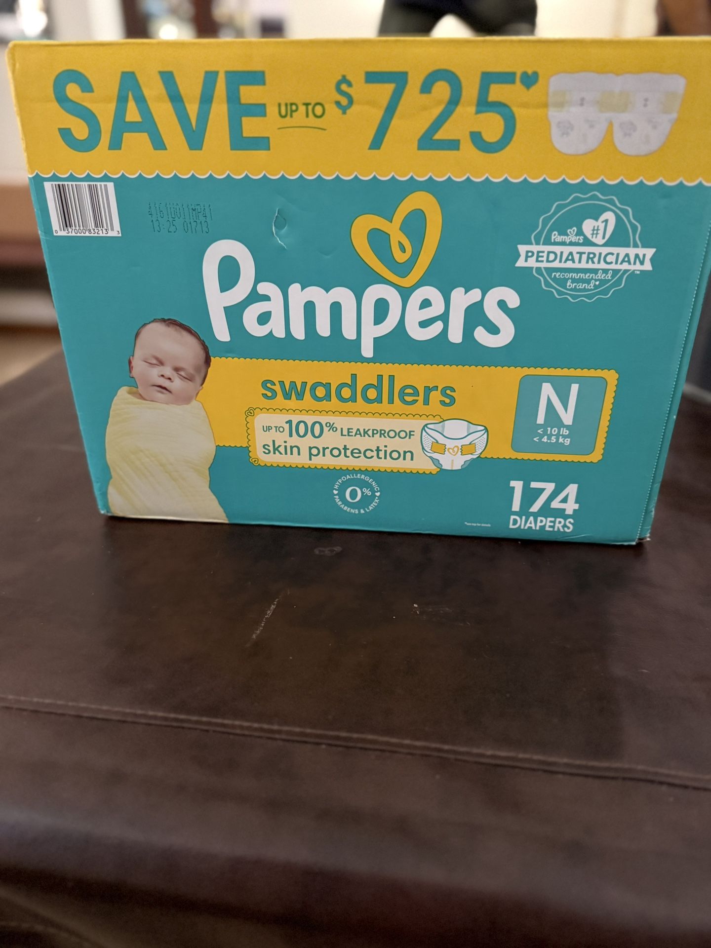 Diapers Pampers Swaddles Newborn 174 Ct 