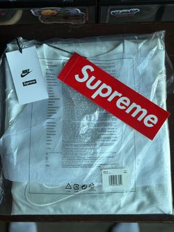 Supreme Nike Football Jersey FW26 White
