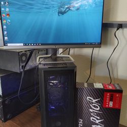 Gaming Computer With 64gb Ram, Radeon RX 540 4gb Graphics, Intel I7 5th Gen @3.50Ghz, 512gb SSD, Windows 10 and Microsoft office. Comes with very nice