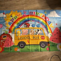 Baby’s 1 St Birthday Back Drop 