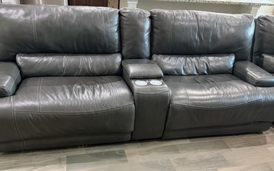 Leather Sofa