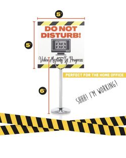 Im In A Meeting Sign