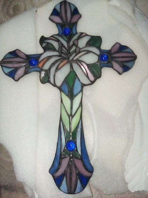 Stained Glass Cross