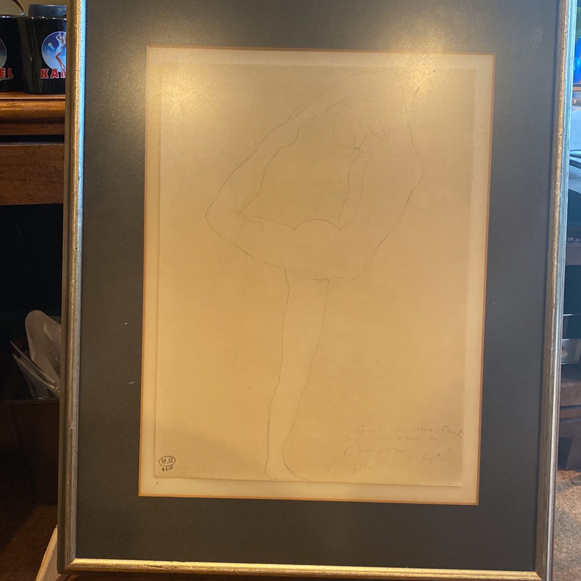 Auguste Rodin Lithograph