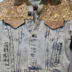 Jeweled Jean Jacket