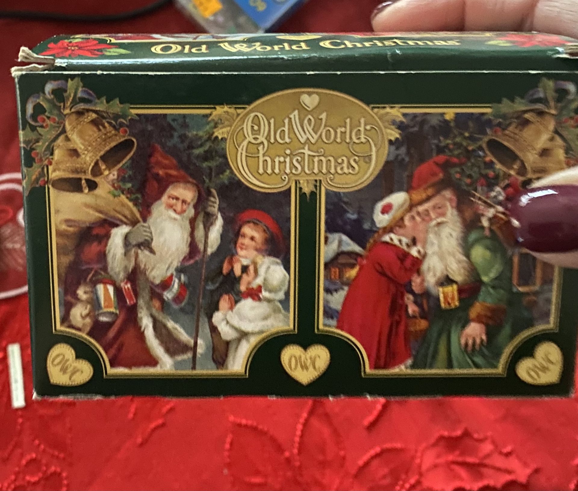 Old World Christmas Dachshund Glass Ornament