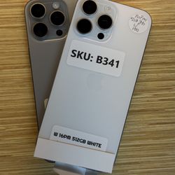 On Sale iPhone 16 Pro Max 512GB Unlocked 