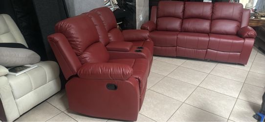 New sofa and loveseat
