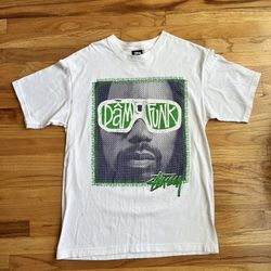 Stussy X Dam Funk X Stones Throw T Shirt Size Medium RARE