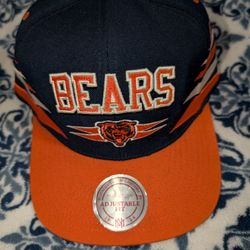 Chicago Bears navy and orange snapback hat #NFL #gridiron