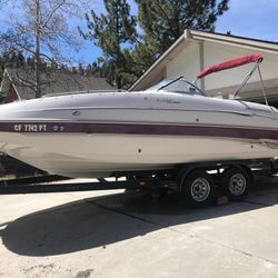 2001 MONTEREY 220 EXPLORER SPORT 22' DECKBOAT