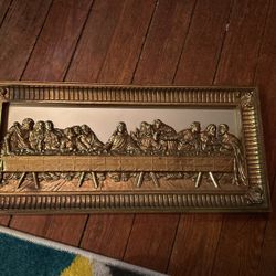 Gold Last Supper Decoration