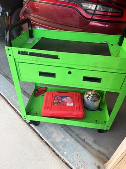 US General Rolling Tool Cart Green