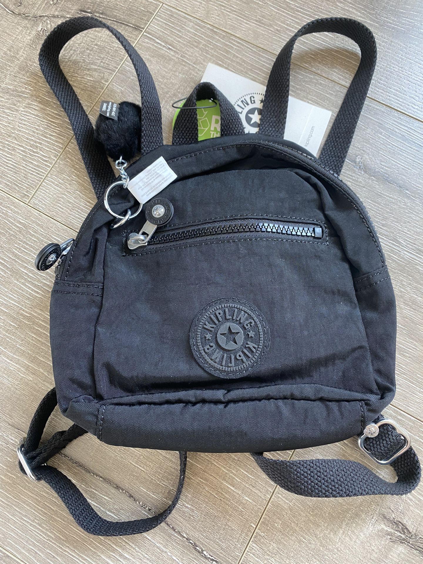 Kipling Winnifred Black Mini Backpack