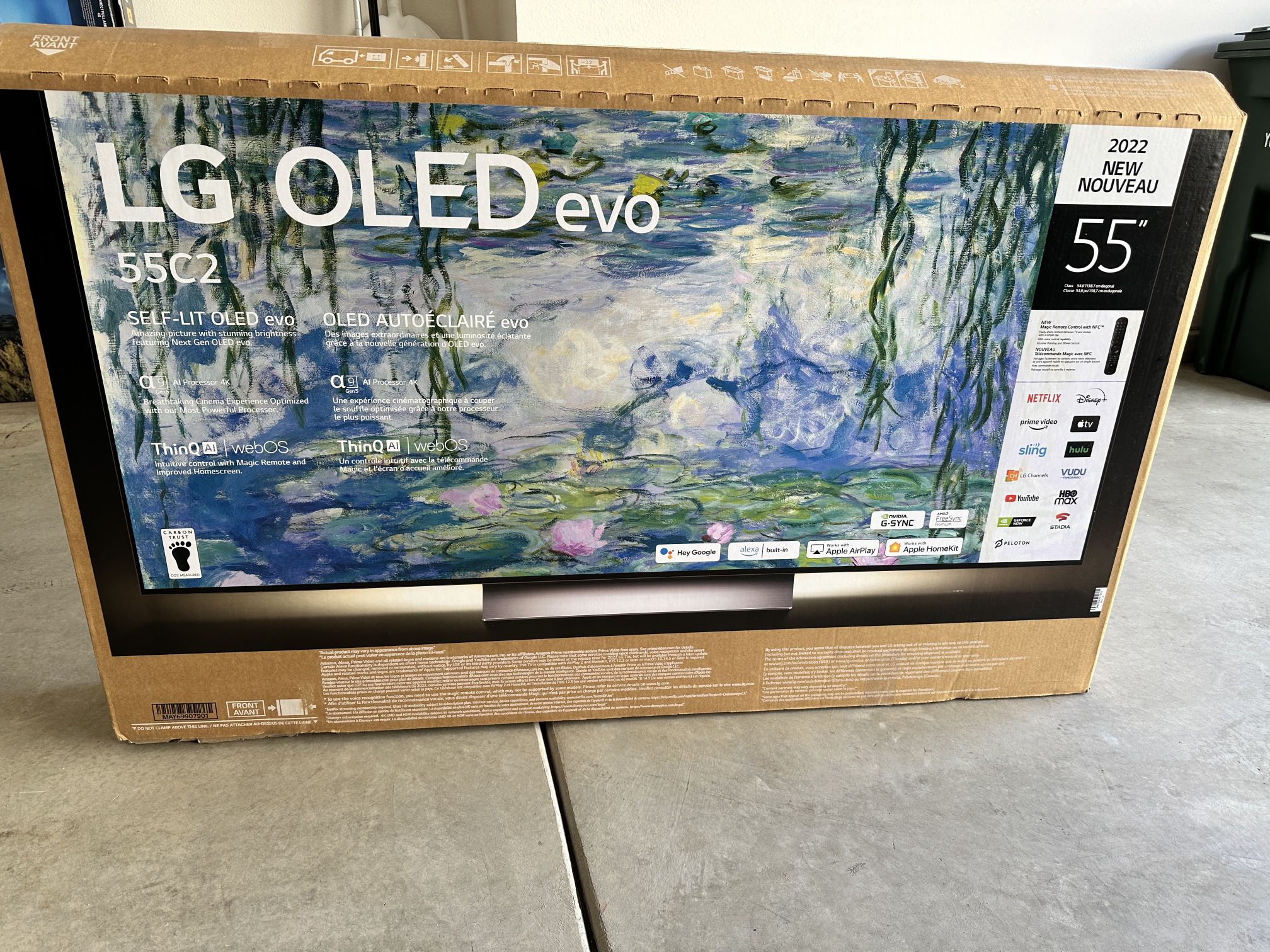 LG C2 OLED TV - 55 Inch (Still Under warranty)