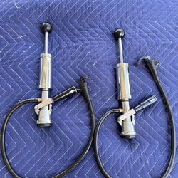 2 Micro Matic Beer Keg Pump Taps – Commercial Grade (Party Ready)