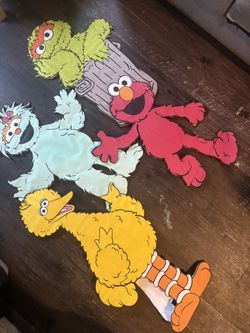 Elmo Sesame Street Cut Outs