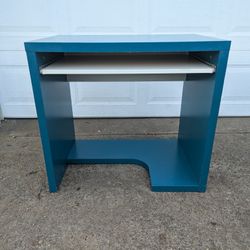 Blue Computer Desk 