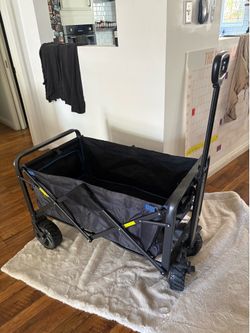 Deluxe foldable wagon