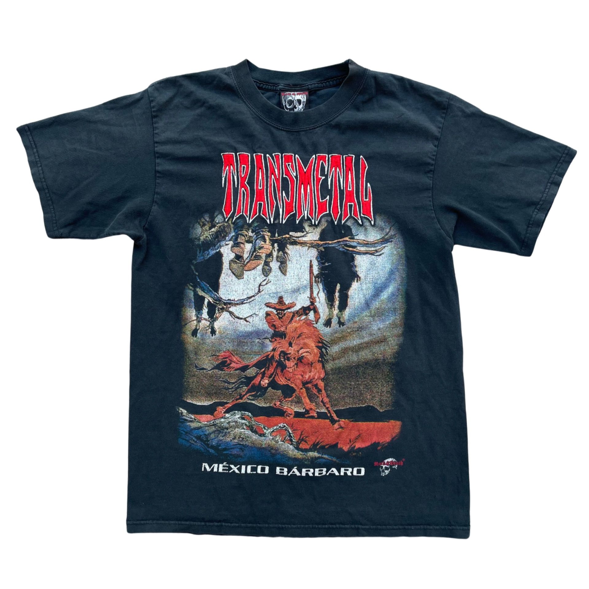 Vintage Transmetal Mexico Barbaro Shirt Size Medium
