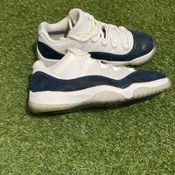 Jordan 11s Snake Navy Blue Size 8 Men $125.00