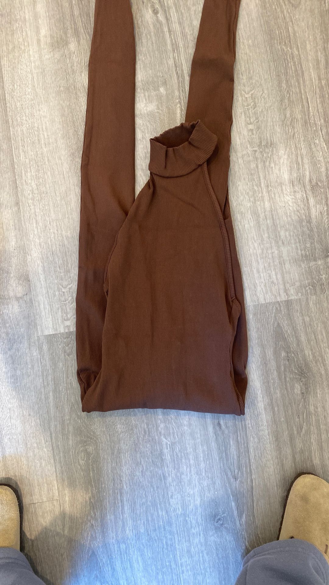 Fashion Nova Jumpsuit Brown 