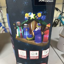 Nativity Scene Blow Up Christmas 