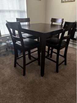 Counter-Height Dining Table Set – $250 OBO
