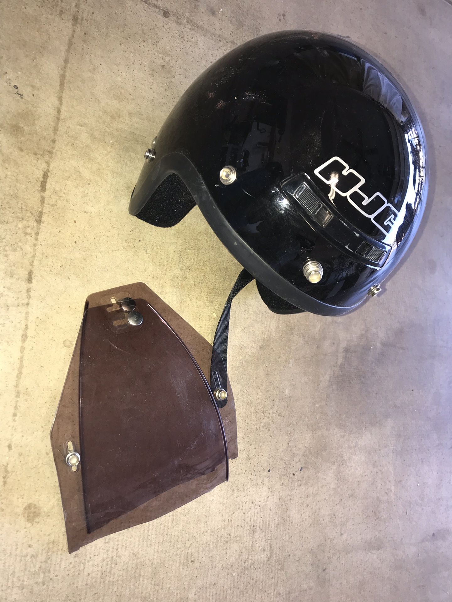 Snell CL-5 HJC M95 motorcycle helmet