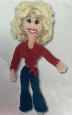 Dolly Parton Inspired Crochet Doll