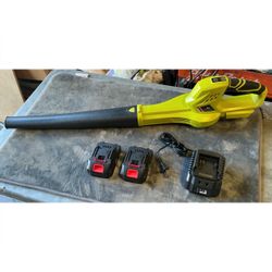 Rechargeable Blower with 2 Batteries