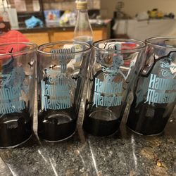 Disney Haunted Mansion Drinking Glasses 