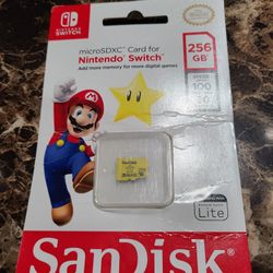 nintendo switch 256gb card MicroDDSDXC Sandisk