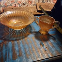 Antique Bowl And Cup