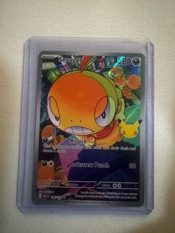 Scraggy 140/128 Pokémon Holo Rare Card
