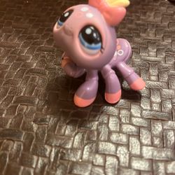 Authentic Littlest Pet Shop LPS #1619 Spider Purple Blythe