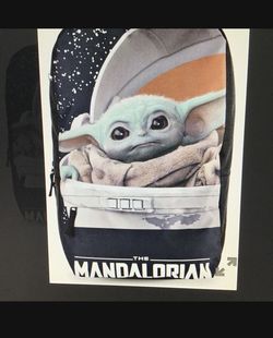 Baby Yoda Back Pack Star Wars