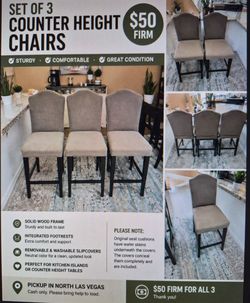Counter Heigh Chairs