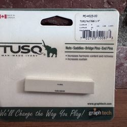 Tusq PQ-4025-00 Blank Nut for Guitar 