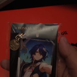 Honkai Star Rail Dr. Ratio Keychain