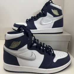 🔥 Jordan 1 Retro High OG “Midnight Navy” – Size 9M – $120 – OG Box Included
