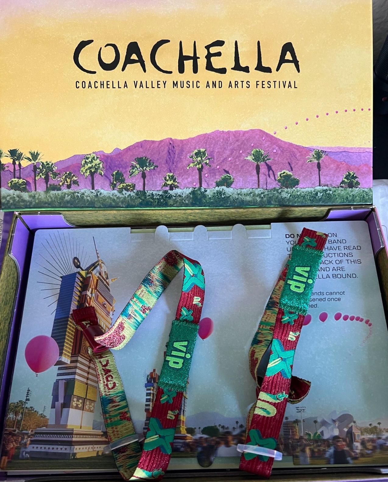 VIP COACHELLA WRISTBAND $600