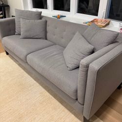Upholstered Modern Couch  