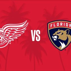 Florida Panthers vs Detroit Red Wings