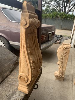 Corbels, Mantels, Moldings, Lamps, Mirror Frames