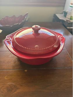 NEW  Princess pavilion casserole Berry 2 quart