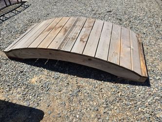 Wooden Garden Bridge