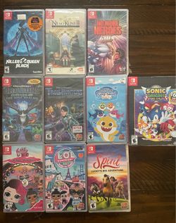 Nintendo Switch Games - All games New Sealed - different prices