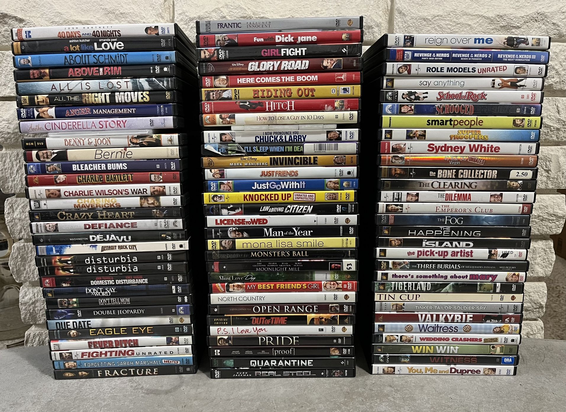 Misc. DVD’s (see description for inventory and pricing)