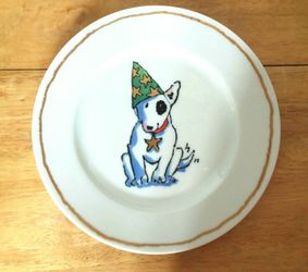 Williams-Sonoma Holiday "Trouble" Plates Set of 6 - NIB